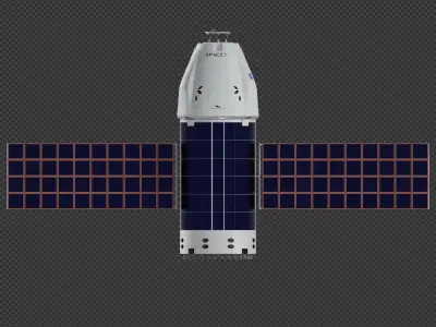 ISS Deorbit Vehicle 3D model