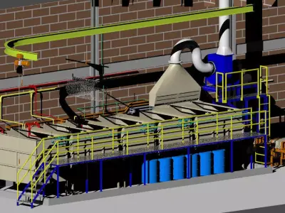 Wire stripping system Free 3D model