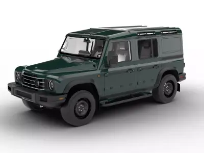 Ineos Grenadier 5-seat Utility Wagon 2024 3d model 3D model