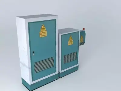 Electro Box Free 3D model