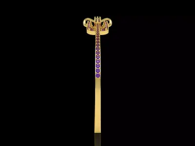 Art Deco Bracelet 18 3D print model