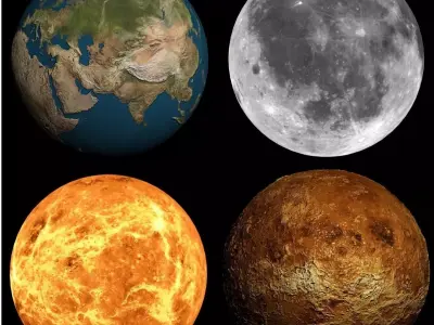 Planets Collection 3D model