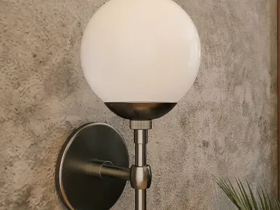 Polaris Sconce wall lamp by Arteriors 3D model