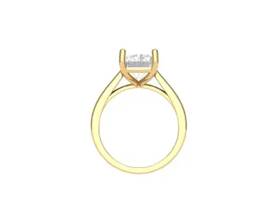 Emerald Radiant Ring 3D print model get