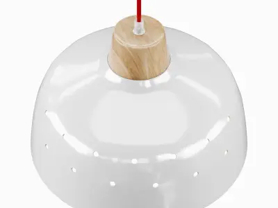 Bits lamp Low-poly 3D model