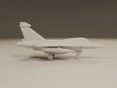 fighter jet 3D print model