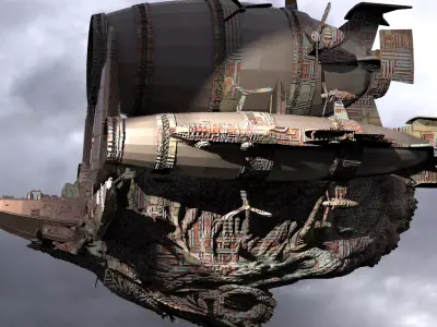 Genma Zeppelin 6  3D model