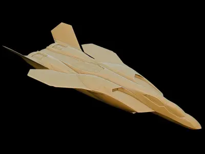 Flying Aventador - fantasy aircraft 3D print model