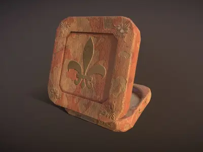 Old Compas Free low-poly 3D model
