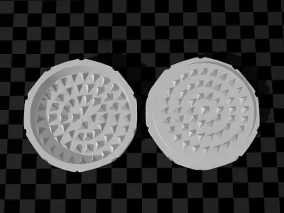 herb spices football grinder 3D print model