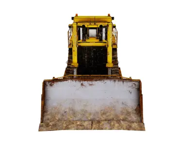 Bulldozer Construction Vehicle 3D model