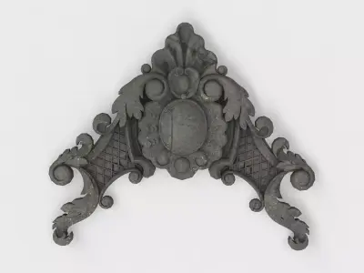ornament cornerpiece 01  3D model