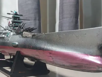  Space Battleship Yamato 3D print model