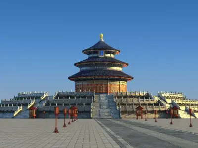 Temple Of Heaven 3D model purchase