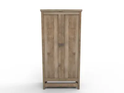Casuarina Manufactured Wood Armoire 3D model purchase