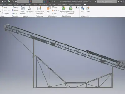 Conveyor belt 3d model 3D model