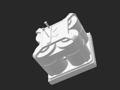 Industrialist Handcrank Free 3D print model