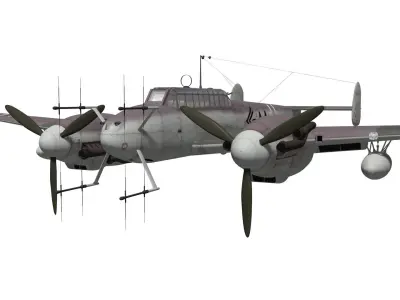 Messerschmitt Bf110 G4 3D model