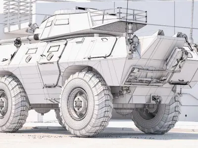 Cadillac V150 3D model