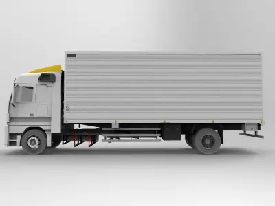 Box Truck 3D model purchase