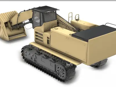 Industrial - Heavy Equipment 120 3D model