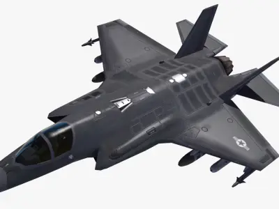 USAF Fighter Collection 3D model