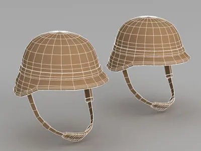 Army helmet 3D model get