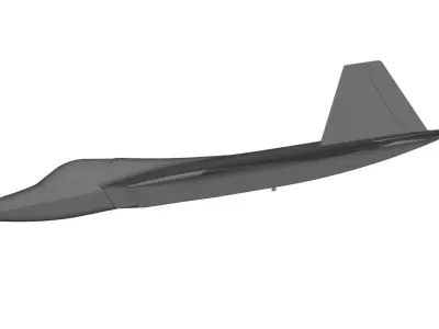 f-22 raptor 3D model get