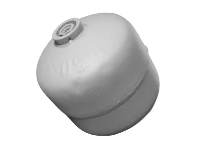 Old Gas Cylinder - Extreme Definition Scanned 3D model