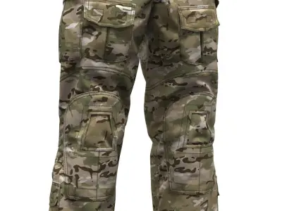 Crye Precision G3 Combat Pants - Marvelous Designer 3D model