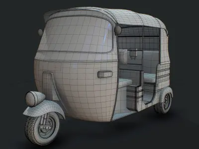 Bajaj Auto India 3D model