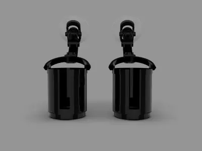 Universal Car Cup Holder 3D model