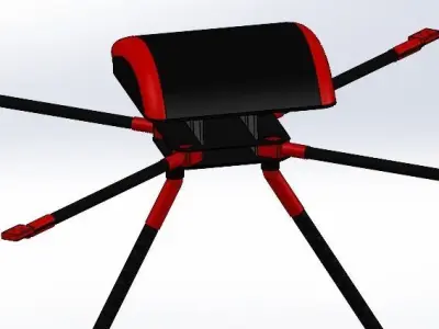 DRONE FRAME 3D model