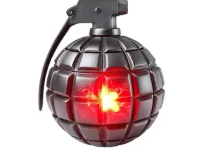 HighExplosiveSphereGrenade3D Low-poly 3D model