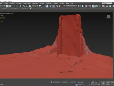 3d portal door to future 3D model