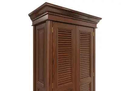 Classic cabinet 06 03 3D model