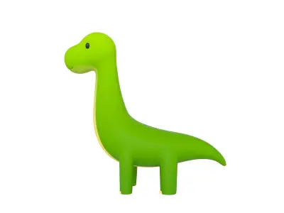 Cartoon Dinosaur 3D model buy