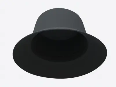 Bucket Hat Casual 02 3D model