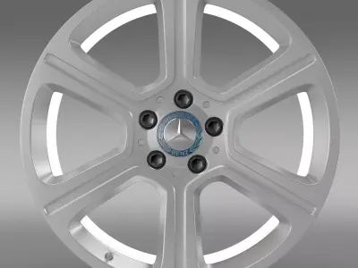 Mercedes Benz C 300 Exclusive line  rim 3D model
