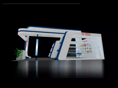 Exhibition - Area -6X9-3DMAX2009-026 3D model