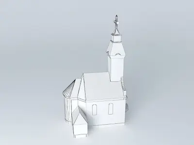 Albar iTemple Church in Lower Bare Free 3D model