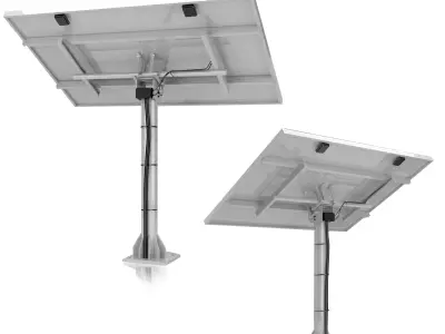 Solar Panel 3D model 14