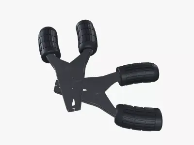 Crocodile clamp 3D model