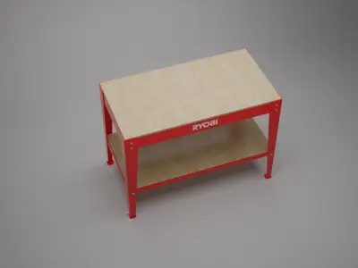 Ryobi Workbench Free 3D model
