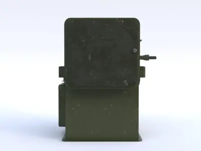 Thickness Planer Low-poly 3D model