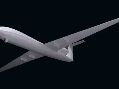 CH-6 UCAV 3D model
