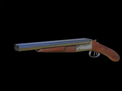 Shotgun 3D model order