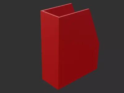 box file 3D model