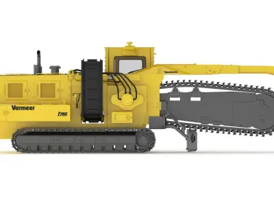 Vermeer T755III Pipeline Trencher  3D model