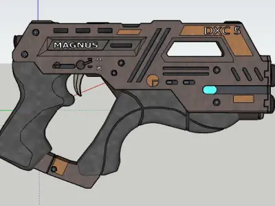 M6 Carnifex Low-poly 3D model